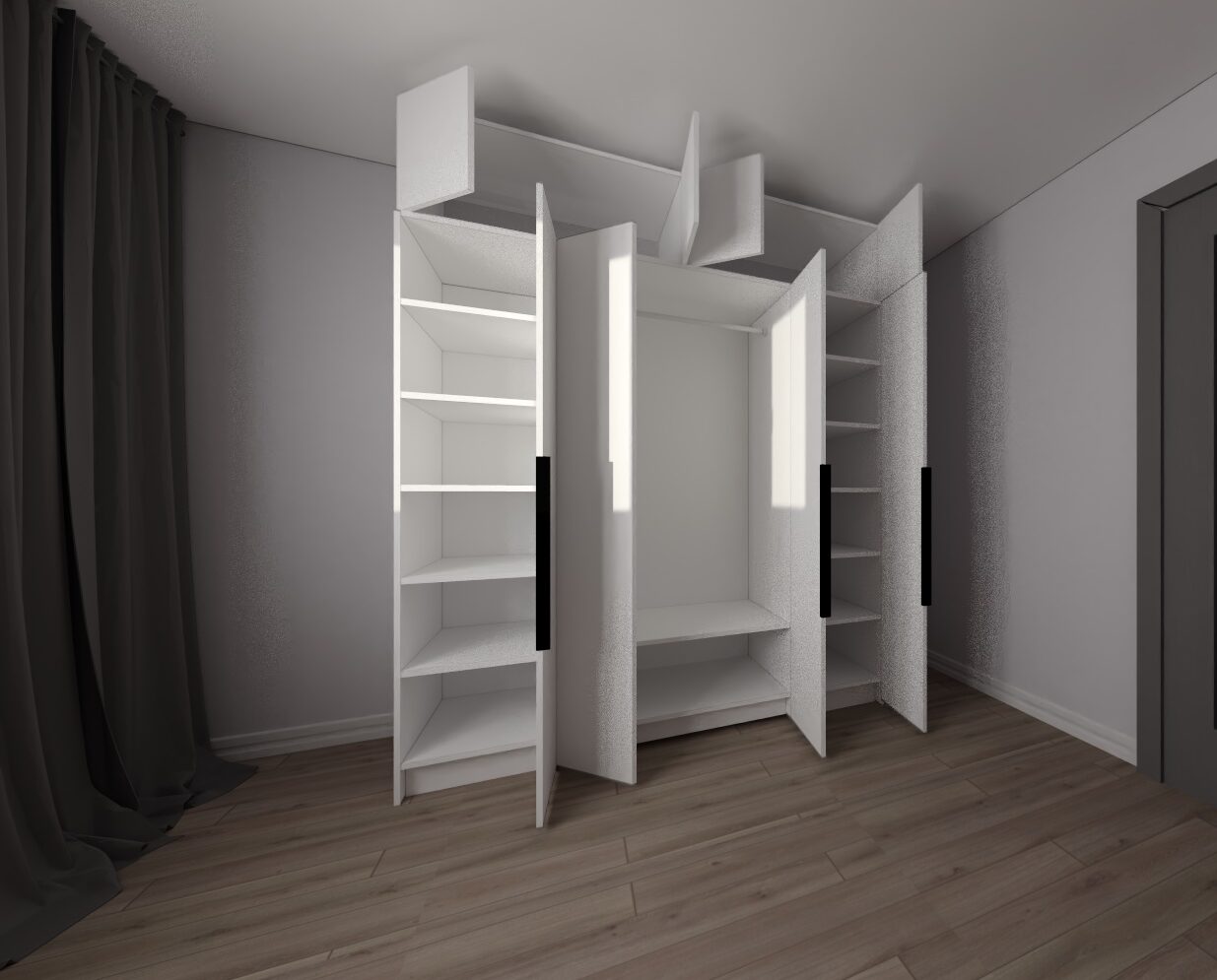 Модульные шкафы с глубиной 50 см